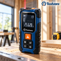 Toolvare™ Digital Laser Distance Meter with Accurate Measurement & Backlit LCD Display